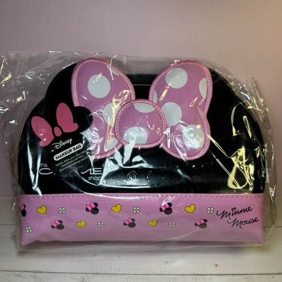The Crème Shop x Disney Minnie Mouse Pink Travel Makeup Bag - Picture 5 of 5
